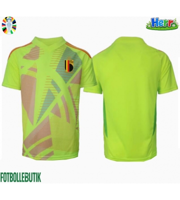 Belgien Målvakt Bortatröja EM 2024 Kortärmad